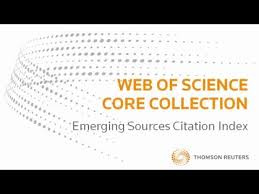 وضعیت مقالات نمایه شده در بانک اطلاعاتی Emerging Sources Citation Index